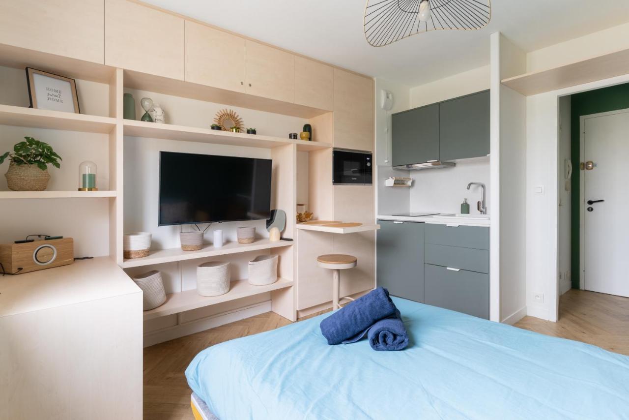 Studio Refait A Neuf Avec Parking En Bord De Loire Nantes Buitenkant foto