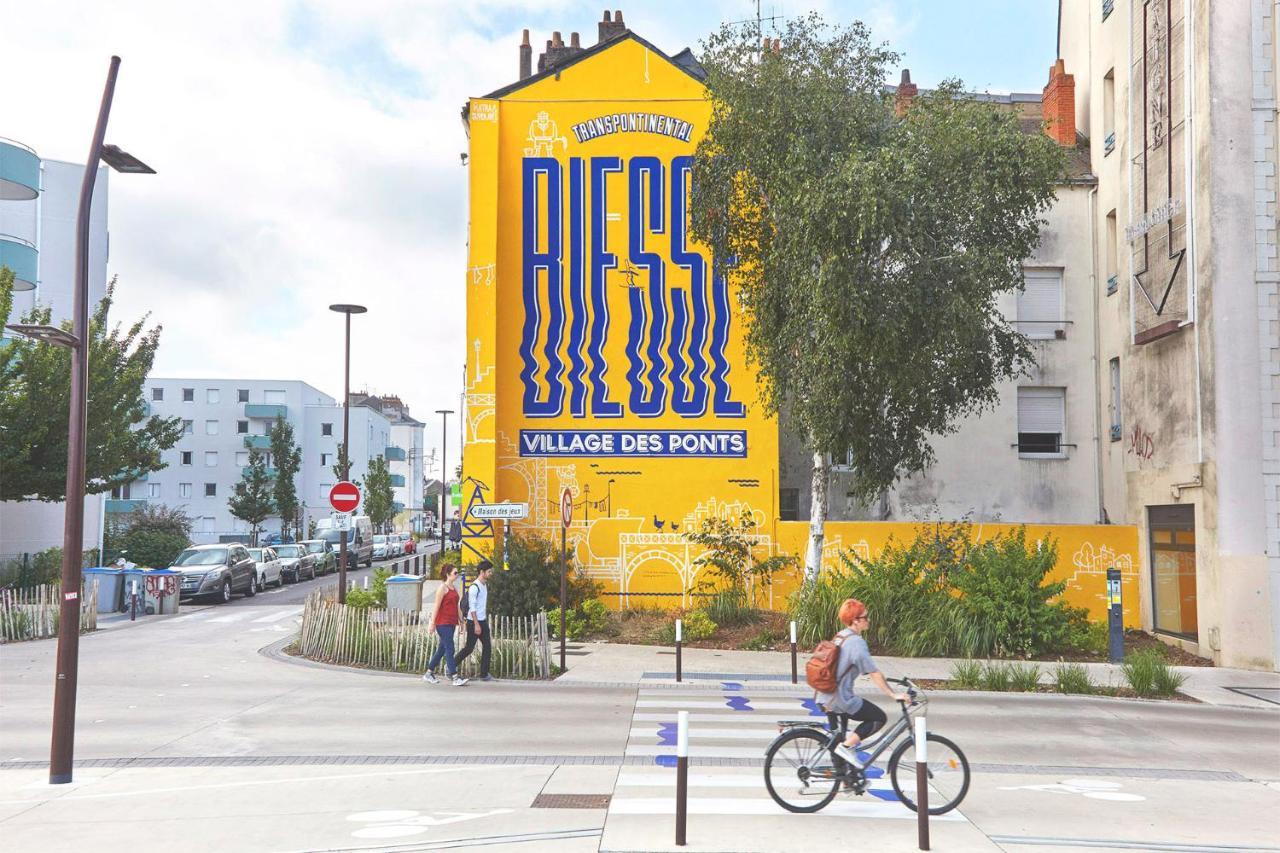 Studio Refait A Neuf Avec Parking En Bord De Loire Nantes Buitenkant foto