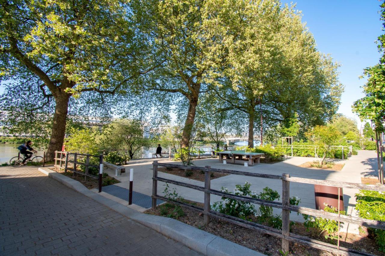 Studio Refait A Neuf Avec Parking En Bord De Loire Nantes Buitenkant foto